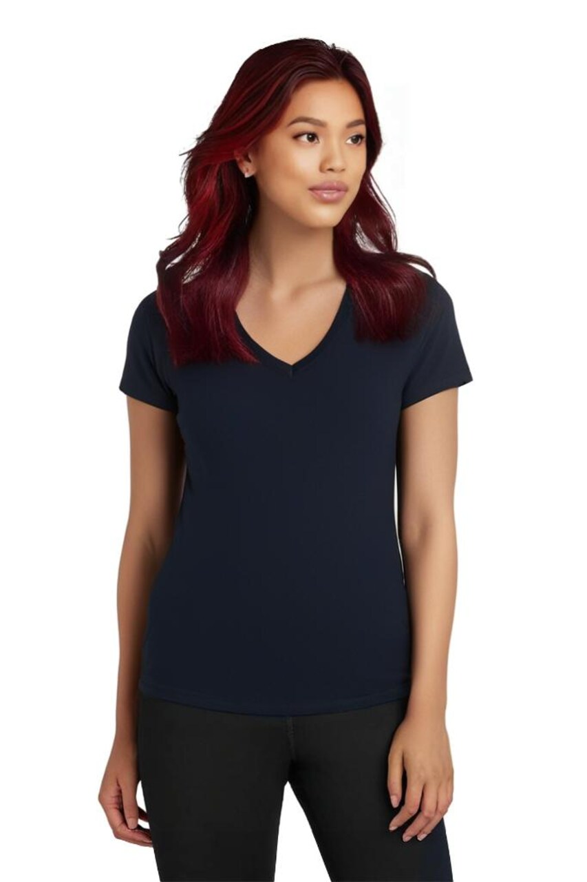 Gildan® Women’s Heavy Cotton V-Neck Blank Craft T-Shirt – Cricut & Paint Ready
